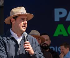 Ratinho Junior anuncia conclusão da pavimentação de Castro ao distrito do Socavão
