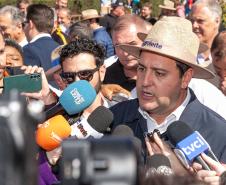 Ratinho Junior anuncia conclusão da pavimentação de Castro ao distrito do Socavão