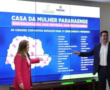 Paraná investe R$ 64,5 milhões para construir Casas da Mulher Paranaense em 30 cidades