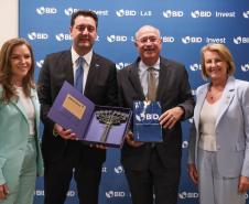 Governador apresenta proposta de Fundo Soberano ao presidente do BID