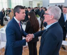 Ratinho Junior recebe Santiago Peña para debater novas oportunidades entre Paraná e Paraguai