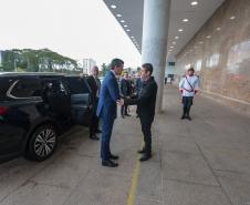 Ratinho Junior recebe Santiago Peña para debater novas oportunidades entre Paraná e Paraguai