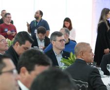 Ratinho Junior recebe Santiago Peña para debater novas oportunidades entre Paraná e Paraguai