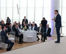 Ratinho Junior recebe Santiago Peña para debater novas oportunidades entre Paraná e Paraguai
