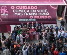 Paraná lança a mais completa unidade móvel de saúde da mulher do Brasil