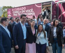 Paraná lança a mais completa unidade móvel de saúde da mulher do Brasil