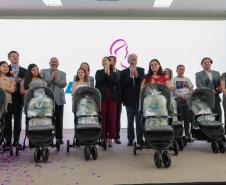 O Governo do Estado lança nesta terça-feira (30), o Programa Nossa Infância Paraná/Nascer Bem Paraná, uma iniciativa voltada ao cuidado integral de gestantes, puérperas, recém-nascidos e bebês de famílias em situação de vulnerabilidade social. Foto: Geraldo Bubniak/AEN