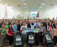 O Governo do Estado lança nesta terça-feira (30), o Programa Nossa Infância Paraná/Nascer Bem Paraná, uma iniciativa voltada ao cuidado integral de gestantes, puérperas, recém-nascidos e bebês de famílias em situação de vulnerabilidade social. Foto: Geraldo Bubniak/AEN