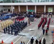 Cerimônia no Palácio Iguaçu celebra a independência e o início da Semana da Pátria