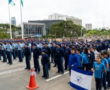 Cerimônia no Palácio Iguaçu celebra a independência e o início da Semana da Pátria