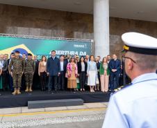 Cerimônia no Palácio Iguaçu celebra a independência e o início da Semana da Pátria
