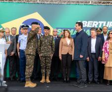 Cerimônia no Palácio Iguaçu celebra a independência e o início da Semana da Pátria