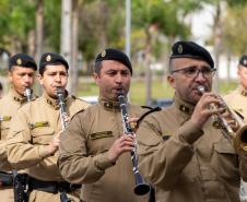 Cerimônia no Palácio Iguaçu celebra a independência e o início da Semana da Pátria