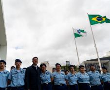 Cerimônia no Palácio Iguaçu celebra a independência e o início da Semana da Pátria