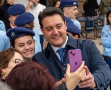 Cerimônia no Palácio Iguaçu celebra a independência e o início da Semana da Pátria