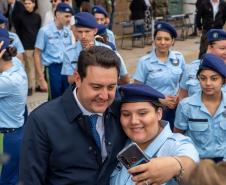 Cerimônia no Palácio Iguaçu celebra a independência e o início da Semana da Pátria