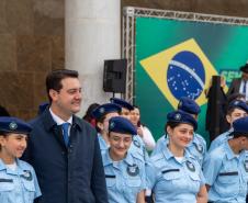 Cerimônia no Palácio Iguaçu celebra a independência e o início da Semana da Pátria