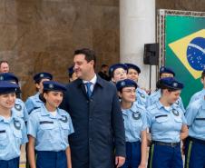 Cerimônia no Palácio Iguaçu celebra a independência e o início da Semana da Pátria