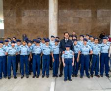 Cerimônia no Palácio Iguaçu celebra a independência e o início da Semana da Pátria