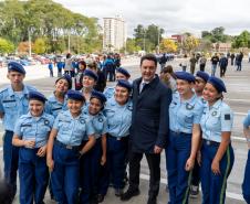 Cerimônia no Palácio Iguaçu celebra a independência e o início da Semana da Pátria