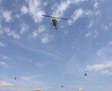 Com cinco novos helicópteros, Paraná tem a maior frota aérea da história da segurança pública