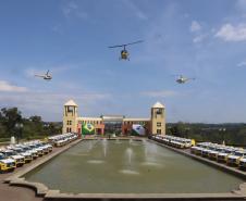 Com cinco novos helicópteros, Paraná tem a maior frota aérea da história da segurança pública