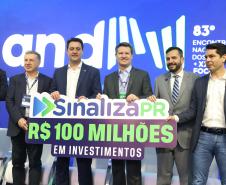 Sinaliza Paraná: governador libera R$ 100 milhões para sinalização viária das cidades