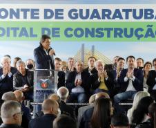 73% finalizada: relembre os principais passos da construção da Ponte de Guaratuba