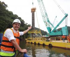 73% finalizada: relembre os principais passos da construção da Ponte de Guaratuba