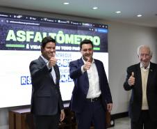 Governo lança Asfaltômetro para população acompanhar obras do Asfalto Novo, Vida Nova
