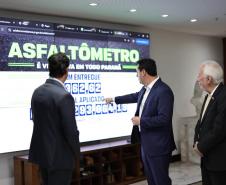 Governo lança Asfaltômetro para população acompanhar obras do Asfalto Novo, Vida Nova