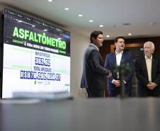 Governo lança Asfaltômetro para população acompanhar obras do Asfalto Novo, Vida Nova