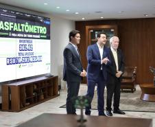 Governo lança Asfaltômetro para população acompanhar obras do Asfalto Novo, Vida Nova