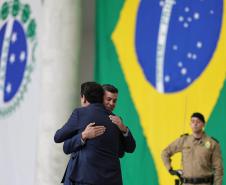 Ratinho Junior recebe Santiago Peña para debater novas oportunidades entre Paraná e Paraguai