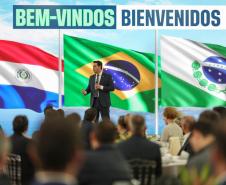 Ratinho Junior recebe Santiago Peña para debater novas oportunidades entre Paraná e Paraguai
