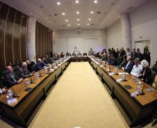 Ratinho Junior recebe Santiago Peña para debater novas oportunidades entre Paraná e Paraguai