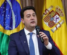 Paraná Day em Madri: Ratinho Junior apresenta potenciais do Estado a empresários