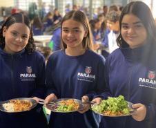 Paraná investe R$ 560 milhões por ano e garante cardápio nutritivo e variado nas escolas