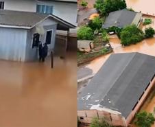 Defesa Civil manda ajuda humanitária a moradores de Goioxim afetados pelas chuvas