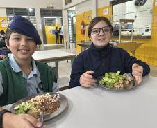 Mais de 17 mil toneladas de alimentos da agricultura familiar abastecem escolas do Paraná anualmente