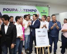 Londrina, 24 de outubro de 2025 - Serviço Poupa Tempo, do Governo do Estado.