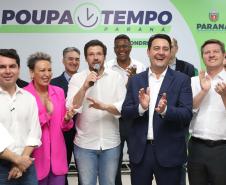 Londrina, 24 de outubro de 2025 - Serviço Poupa Tempo, do Governo do Estado.