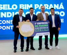 Cerimônia no Palácio Iguaçu lança oficialmente a 3ª edição da Jornada BIM Paraná