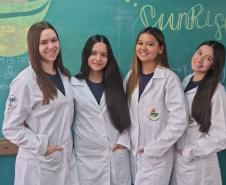 Colégio do Paraná promove protagonismo feminino na ciência com startup inovadora