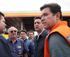 Em Rio Bonito do Iguaçu, Ratinho Junior anuncia força-tarefa para reconstrução das casas