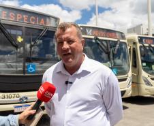 Cidades da Região Metropolitana de Curitiba ganham 115 novos ônibus para transporte coletivo
