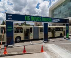 Cidades da Região Metropolitana de Curitiba ganham 115 novos ônibus para transporte coletivo