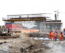 Ponte de Guaratuba chega a 80% de execução e obras seguem em ritmo acelerado
