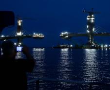 Ponte de Guaratuba chega a 80% de execução e obras seguem em ritmo acelerado