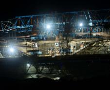 Ponte de Guaratuba chega a 80% de execução e obras seguem em ritmo acelerado